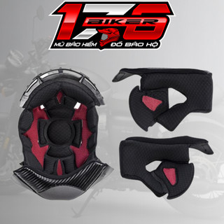 Lót mũ bảo hiểm fullface ls2 challeger ff327 fiberglass - biker 176 - mũ bảo hiểm & dầu nhớt vũng tàu