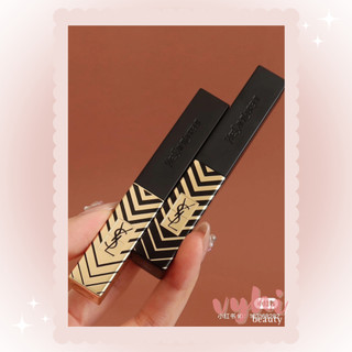 Unbox - son thỏi ysl the slim leather-matte limited - 1966 vỏ vàng sọc đen