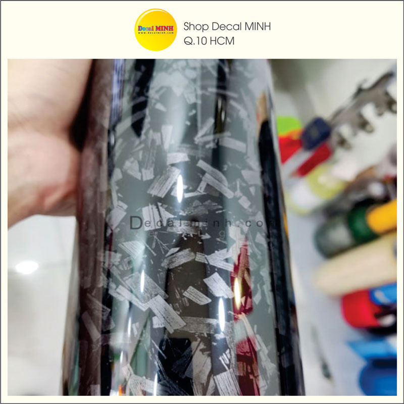 Film Dán Carbon Forged Cao Cấp dành cho Dán xe - điện thoại - Laptop