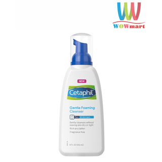Sữa rửa mặt tạo bọt Cetaphil Gentle Foaming Cleanser 236ml-mỹ