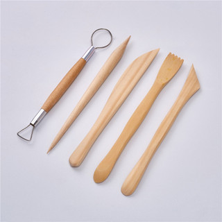 Bộ Dụng Cụ Điêu Khắc Đất Sét 5 Món