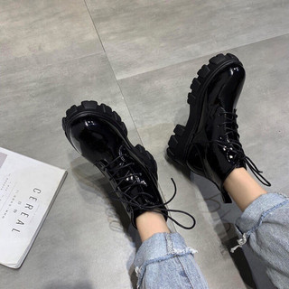 Giày Nữ - Boot Nữ Độn Đế Hách Chiều Cao Hot Trend