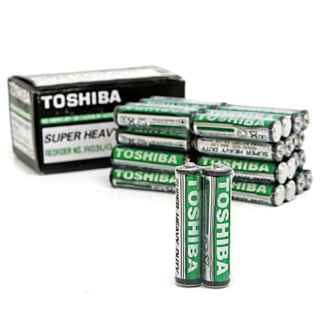 Pin tiểu AAA Toshiba 2 viên 1.5v chính hãng  - Toshiba Super Heavy Duty R03UG