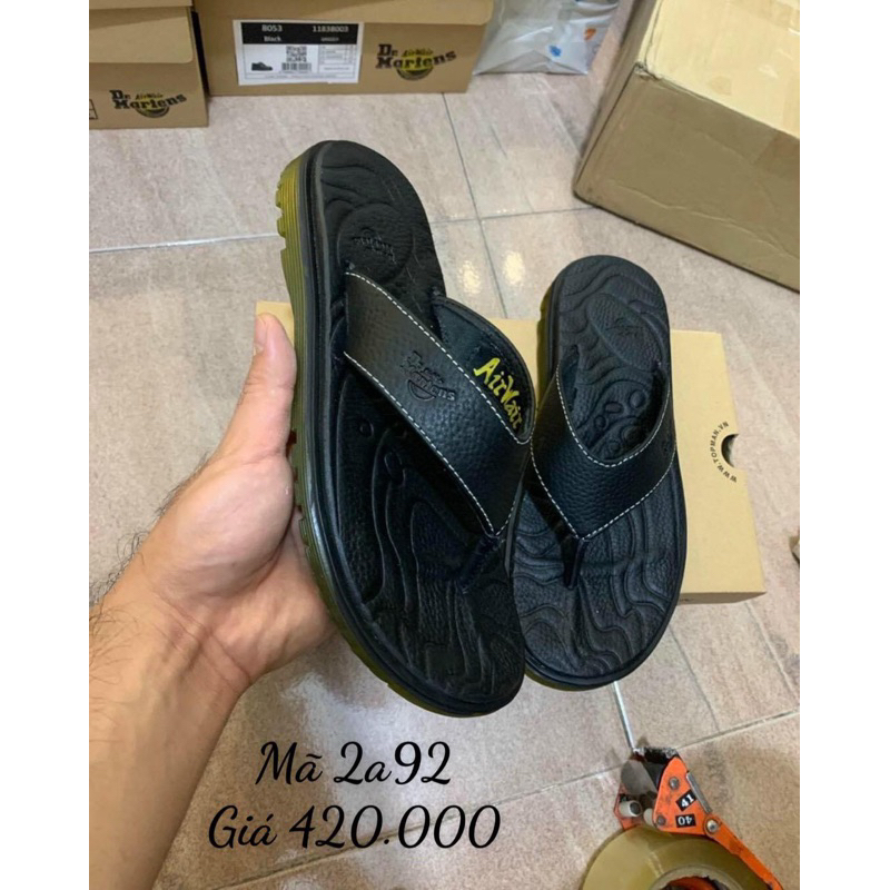 DÉP DA BÒ THẬT 100% . DÉP DR.2A92 CHÍNH HÃNG HÀNG FULLBOX