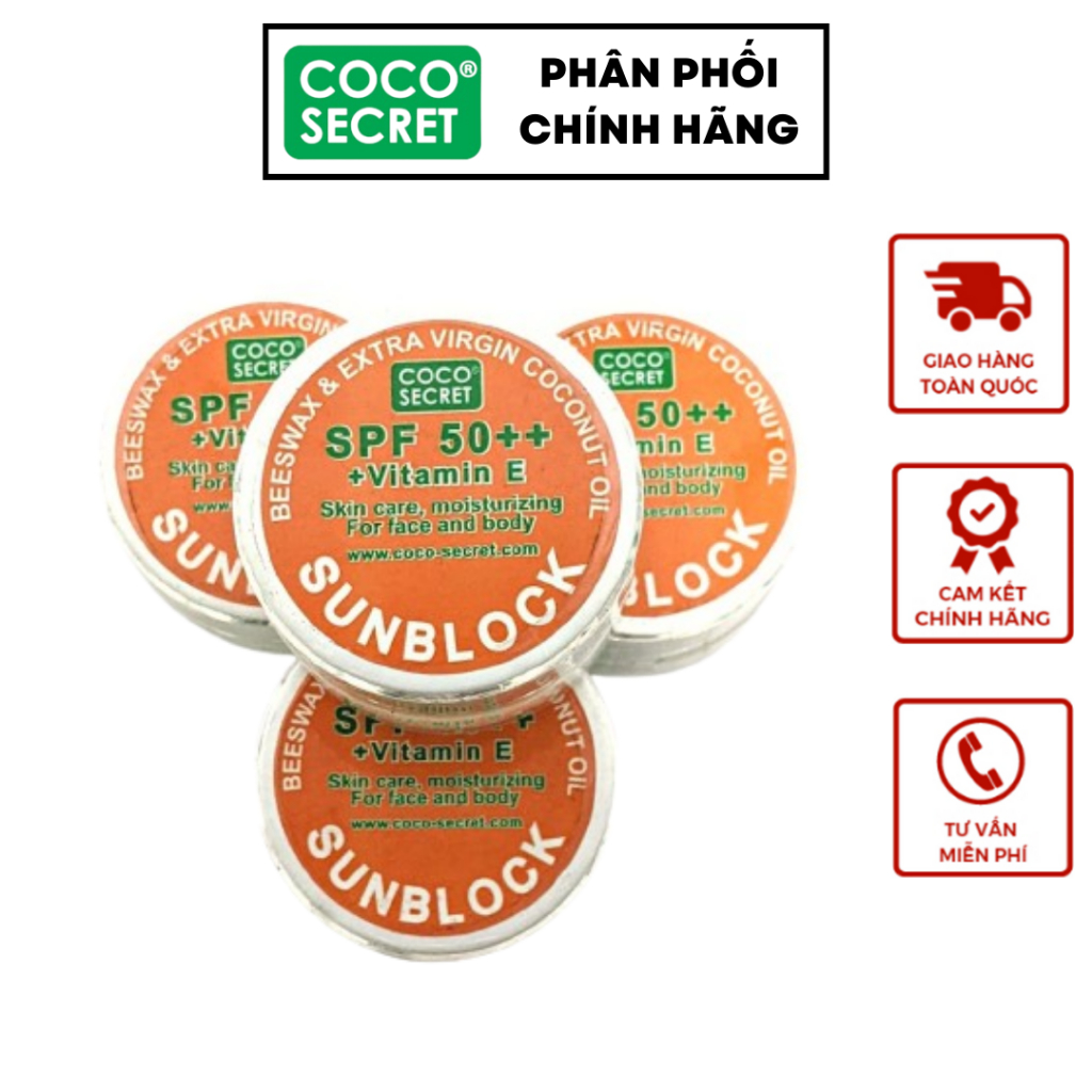 Kem Chống Nắng Dầu Dừa Coco Secret