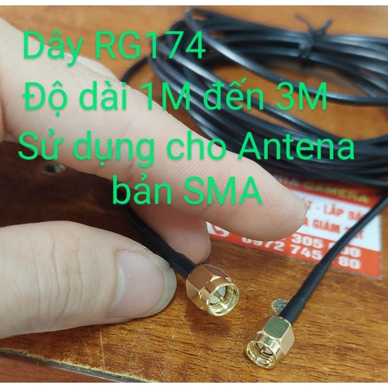 Dây Anten bấm sẵn 2 đầu SMA