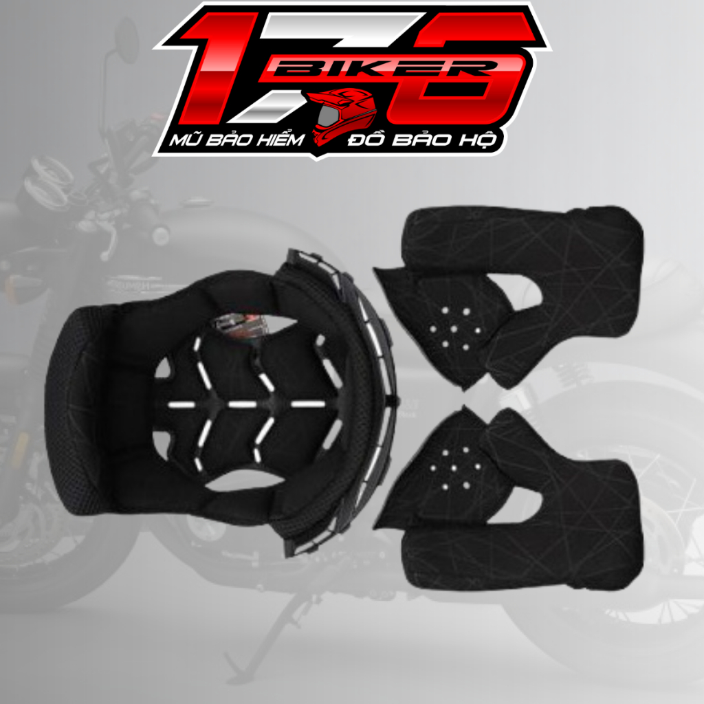 Lót mũ bảo hiểm Dual Sport LS2 MX436 EVO (KHÔNG BAO GỒM MŨ) - BIKER 176 - Mũ bảo hiểm & Dầu nhớt Vũng Tàu