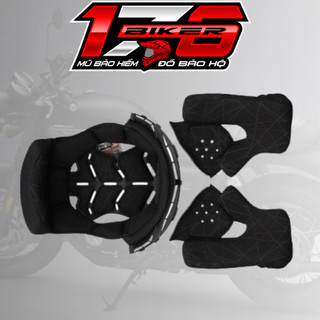Lót mũ bảo hiểm Dual Sport  LS2 MX436 EVO (KHÔNG BAO GỒM MŨ) - BIKER 176 - Mũ bảo hiểm & Dầu nhớt Vũng Tàu