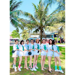 Áo gấu xanh gia đình