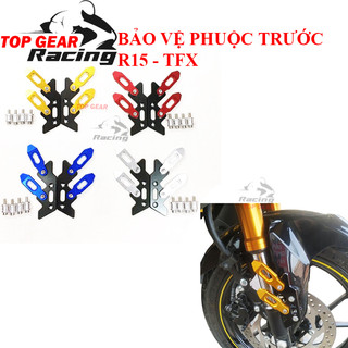 Bảo vệ che ty phuộc trước r15 tfx mt15 gsx nhôm cnc thể thao