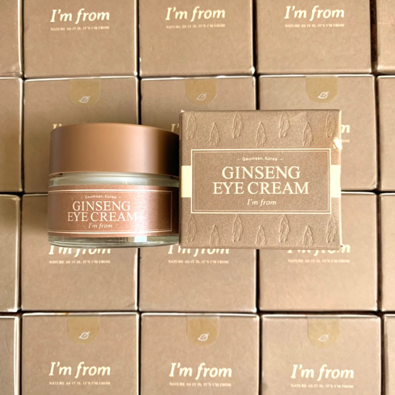 DATE 2025 Kem dưỡng mắt và da mặt I'm from Ginseng Eye Cream 30g