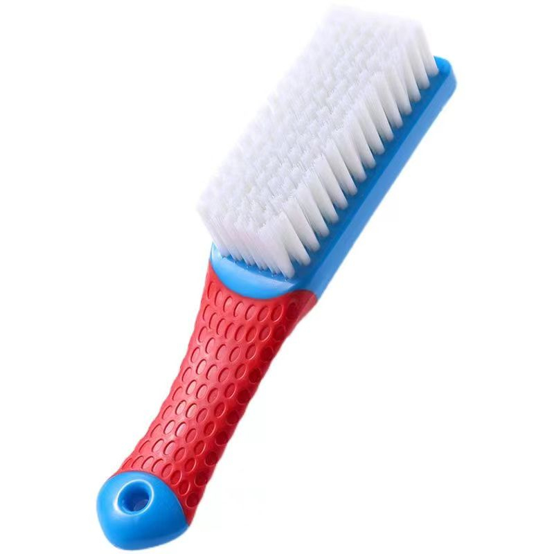 Bàn chải lông mềm chà giày sắc màu đa năng