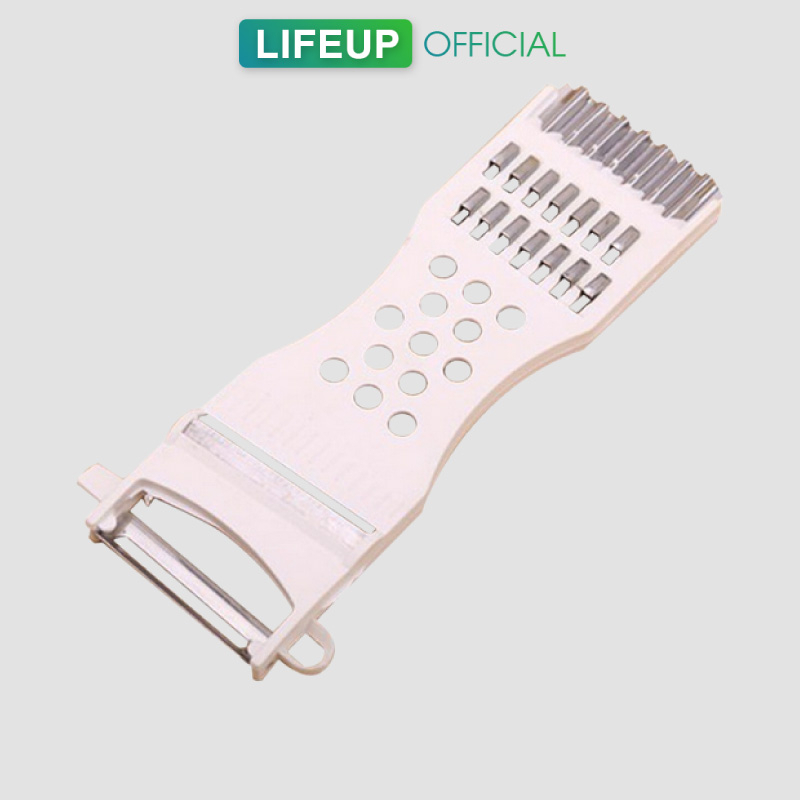 Dụng Cụ Nạo Gọt Rau Củ Quả 3 Trong 1 #191 - Lifeup