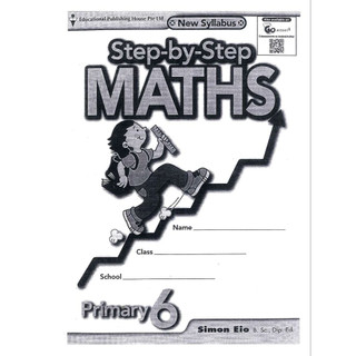 [ Toán Sing ] Step by Step Math -  1,2,3,4,5,6 -  bản đẹp khổ A4