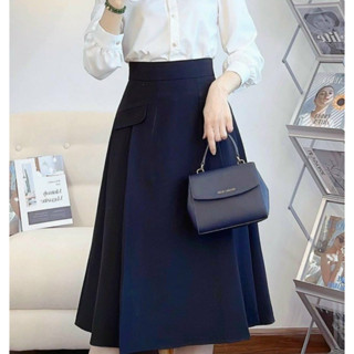 Chân váy học sinh trung học cấp 2, 3 - Chân váy kiểu xếp ly, chữ A - Danangsale