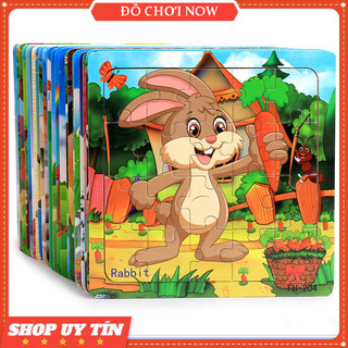 Combo 10 tranh ghép gỗ 20 mảnh - Tranh ghép nhiều chủ đề