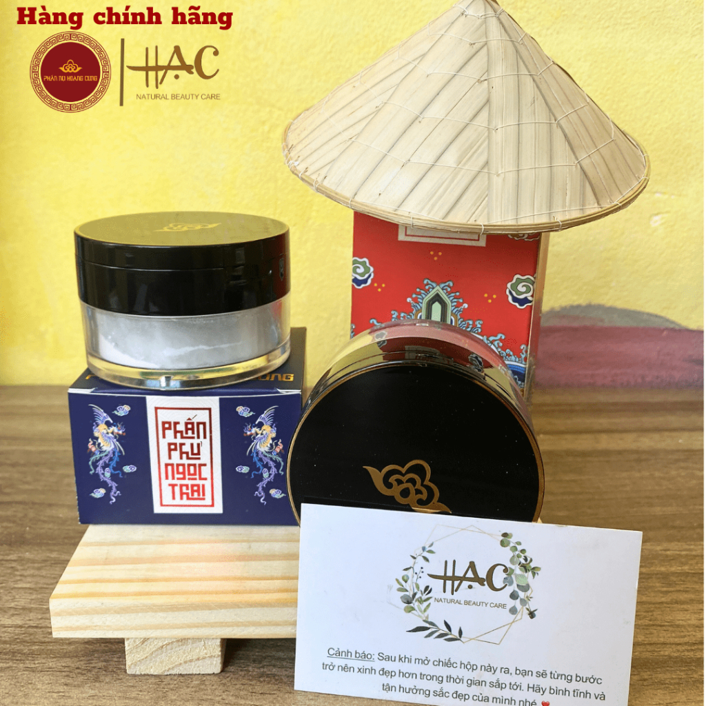Phấn phủ chiết suất từ ngọc trai mịn mỏng, bắt sáng tốt, kiềm dầu chống nắng cho mọi loại da - Phấn Nụ Hoàng Cung