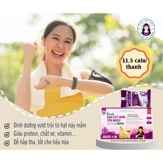 Bánh gạo lứt mầm ăn kiêng bh.nong