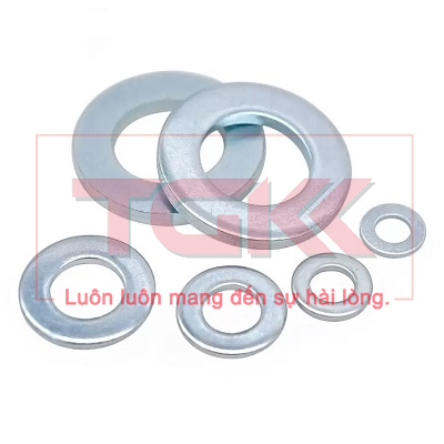 Long đen phẳng inox 304  - DIN125