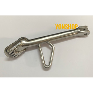 Chân chống nghiêng inox kiểu bàn chân cho winner, exciter 135 - 150, vario, monkey