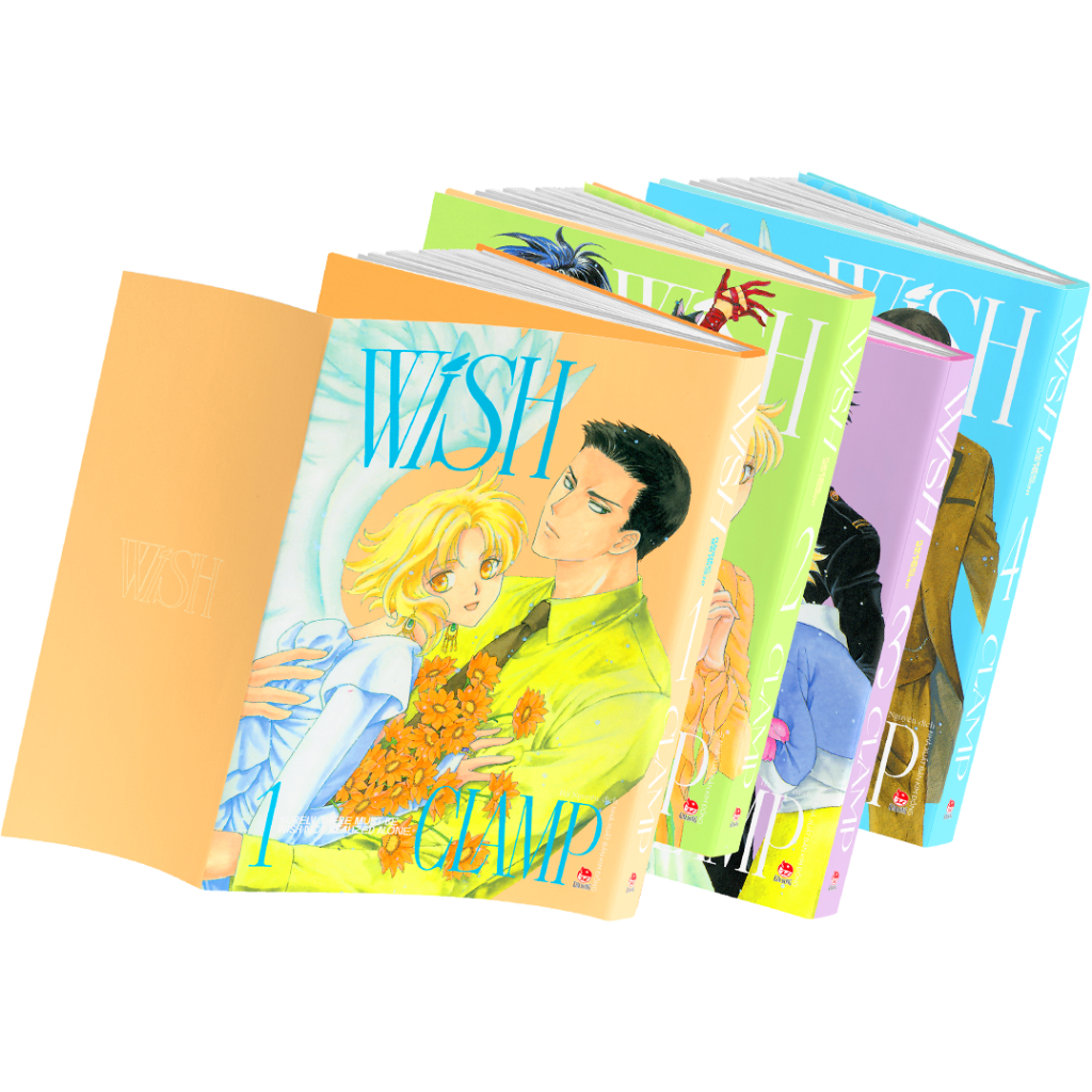 Truyện tranh - Boxset Wish - Clamp (Bộ 4 Cuốn)