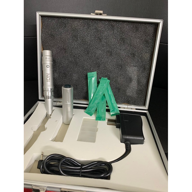 Máy xăm IDN chính hãng , chỉnh kim ngắn dài , tốc độ và pin tích điện rời  - nail mi