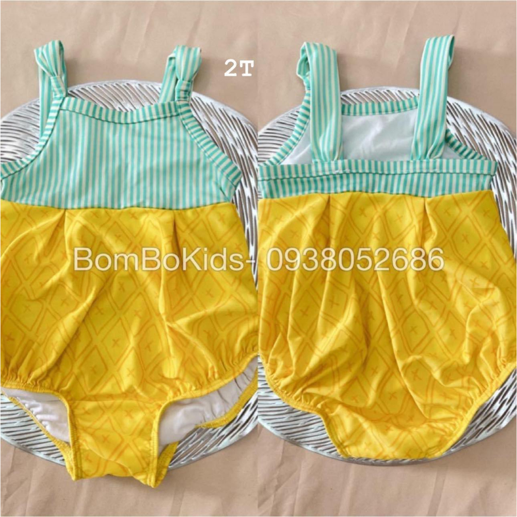 Bộ bơi bé gái Cat&Jack size 2T