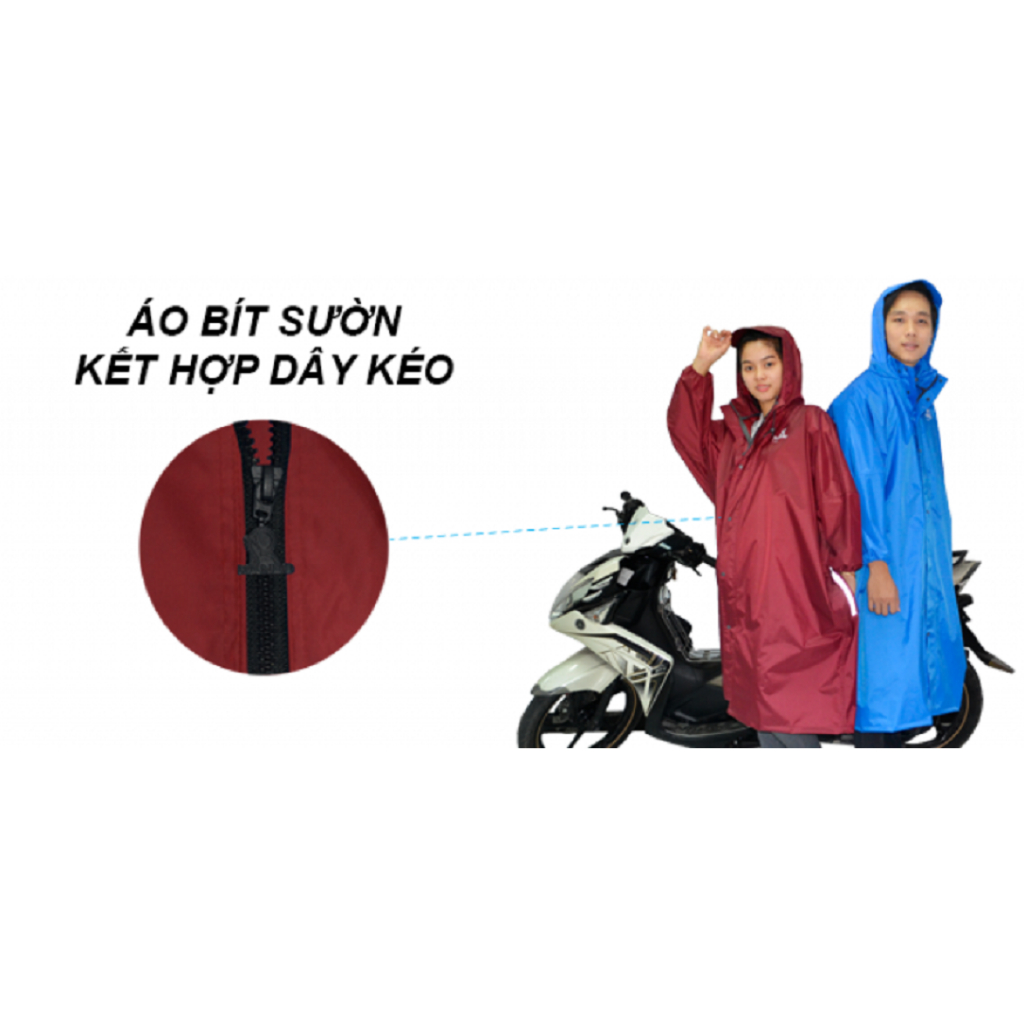 Áo mưa Rando BISUR Dây Kéo chính hãng