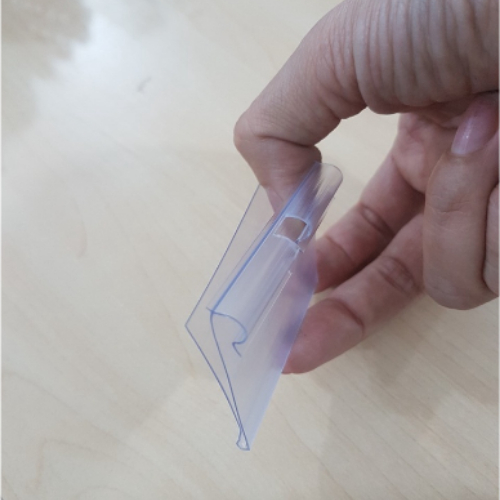 COMBO 10 - 20 - 50 kẹp tem nhựa 6cm, nẹp nhựa quảng cáo, ten cài tên sản phẩm, giá bán, tem cài nhựa pvc gắn sản phẩm