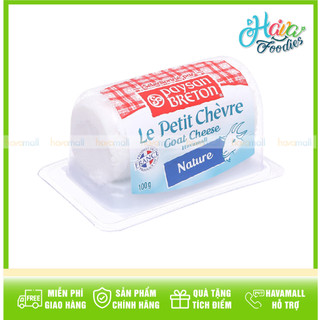   CHỈ GIAO HỎA TỐC HCM  Phô Mai Dê Paysan Breton 100gr – Goat Cheese 