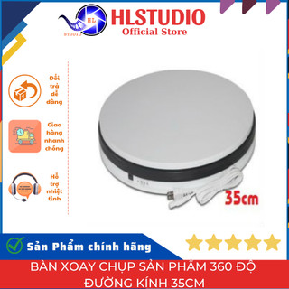 Bàn xoay chụp sản phẩm 360 độ đường kính 35cm HL Studio