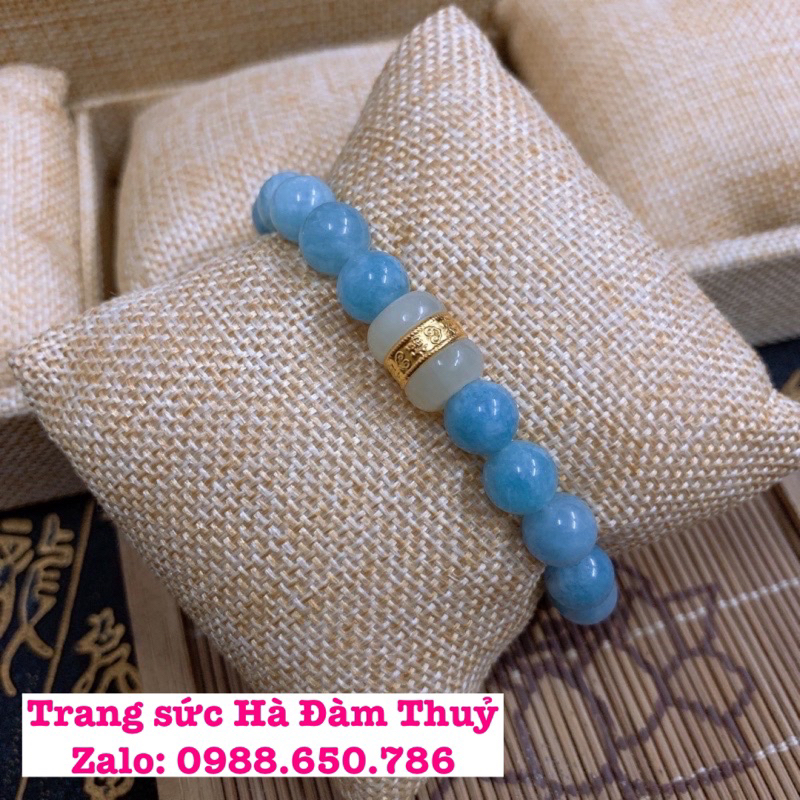 Vòng Aqua kết hợp Lu Thống 🍀❤️🍀TẶNG KÈM HỘP GẤM