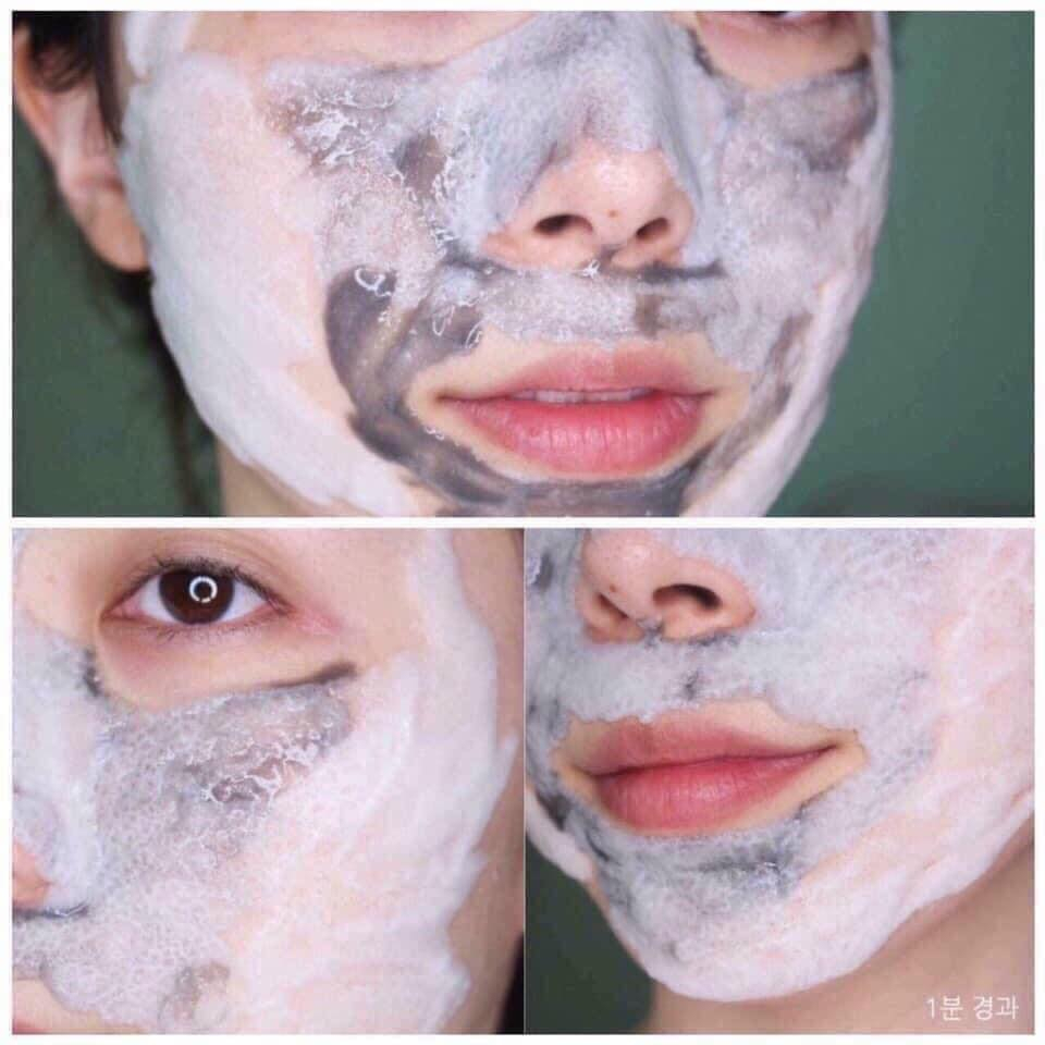 Mặt nạ sủi bọt thải độc Su:m37 Bright Award Bubble De Mask