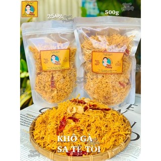 Khô gà sa tế tỏi 500g - ngọc phượng