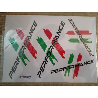 Bộ tem Dán Performance trang trí xe