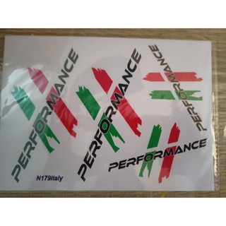 Bộ tem Dán Performance trang trí xe