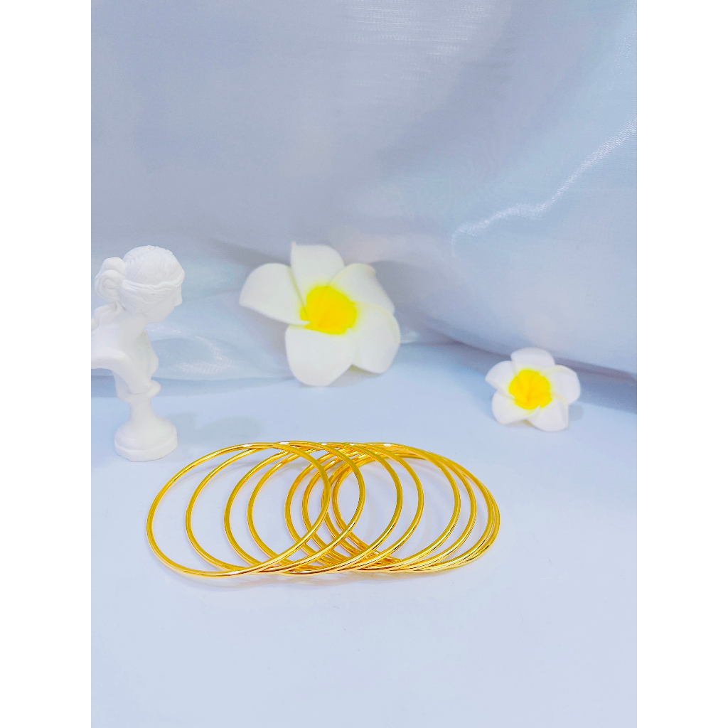 Vòng tay titan trơn 2 li siêu xinh