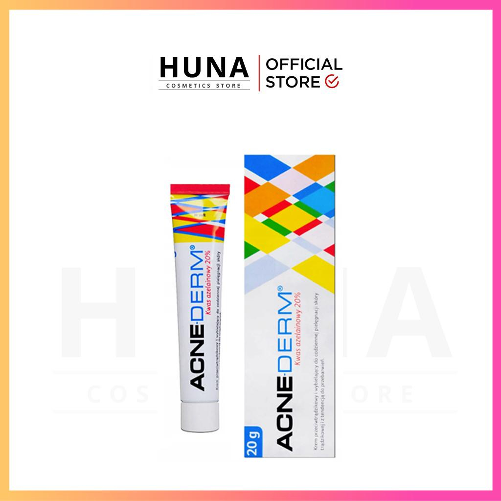 Kem giảm mụn, thâm, mờ nám, mụn trứng cá Acne Derm 20% Azelaic(Acnederm)