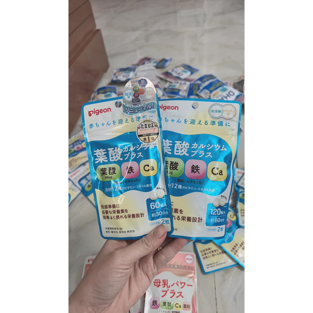 Vitamin Tổng Hợp Cho Bà Bầu Pigeon Hộp 60 Viên