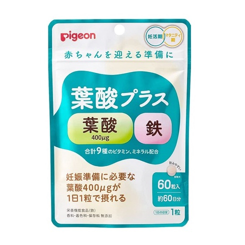 Vitamin Tổng Hợp Cho Bà Bầu Pigeon Hộp 60 Viên