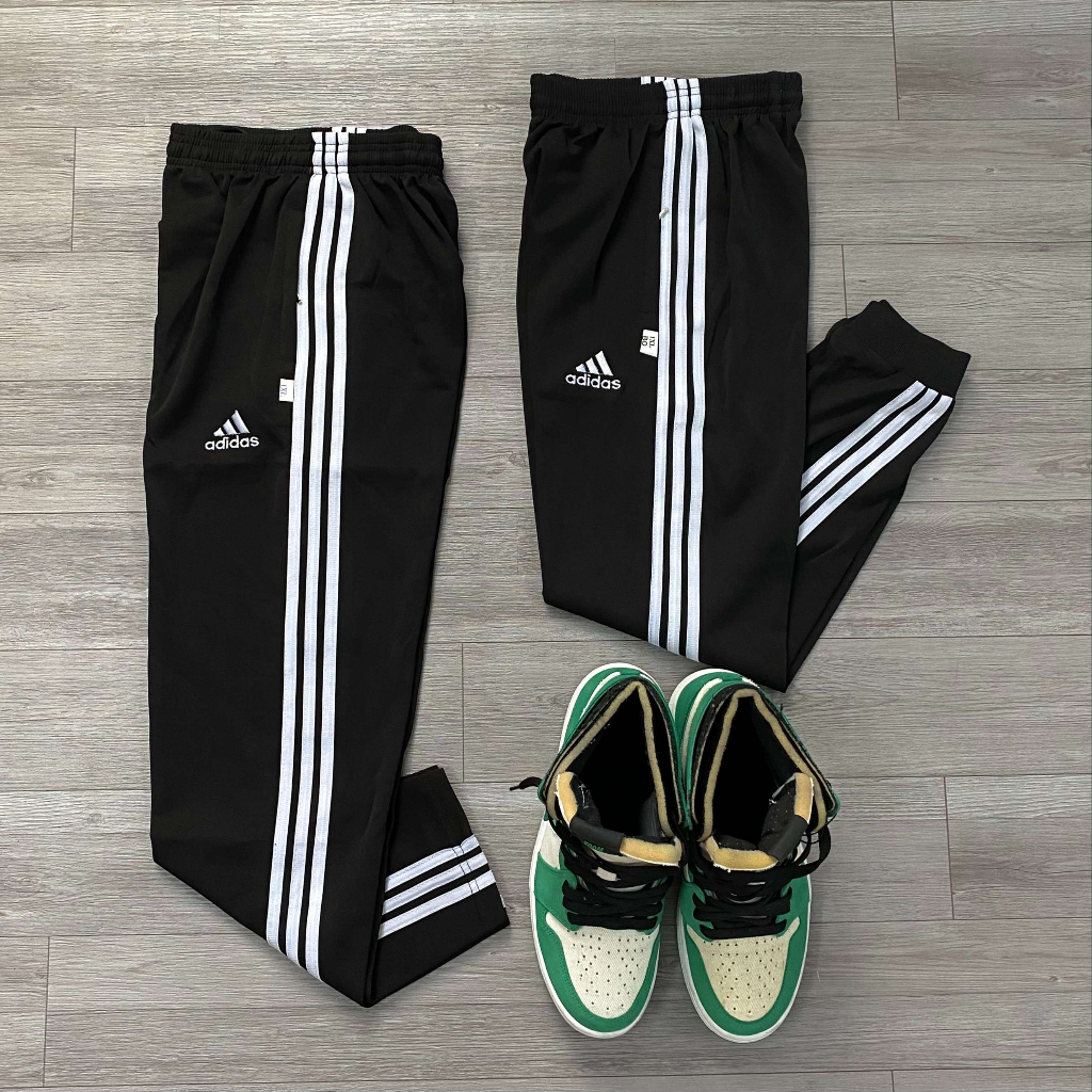 Quần dài thun Poly sọc trắng