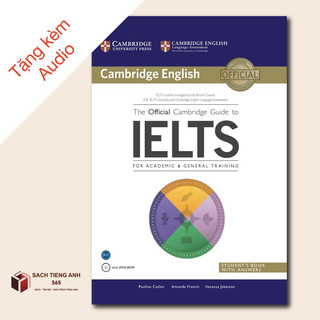 The Official cambridge guide to IELTS - bản đẹp - tặng Audio mp3