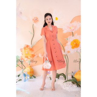 Đầm xoè Coban 7800 công sở thanh lịch giá tốt váy Lucy