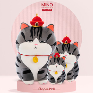 Gấu Bông Mèo Hoàng Thượng Nhồi Bông Cute Dễ Thương Siêu To Mềm Mại MINO STORE TH6