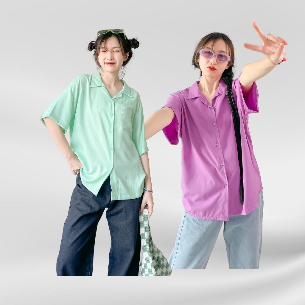 Áo Sơmi Lụa LEO's clothing ASML2023