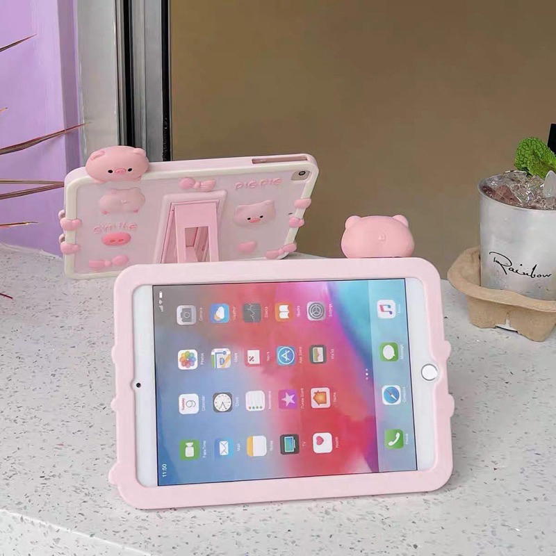 Bao silicon ipad hình heo