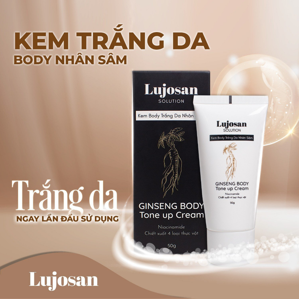 Kem trắng da boby nhân sâm dưỡng thể GINSENG BODY_50g