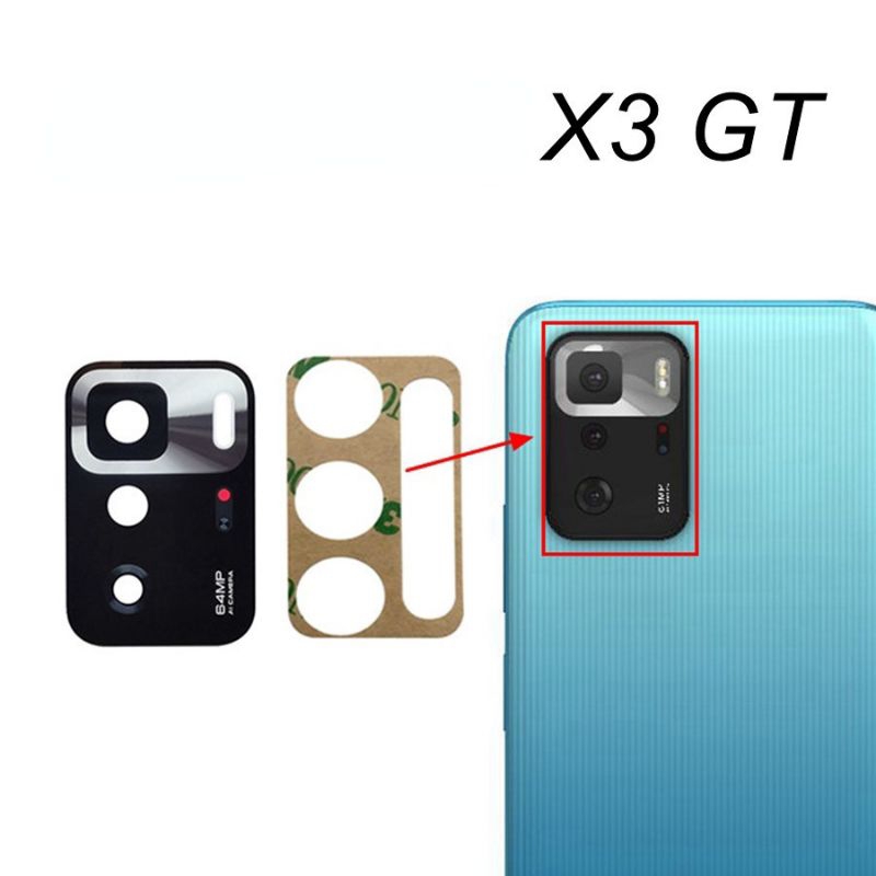 Kính Camera Xiaomi Poco X3 GT