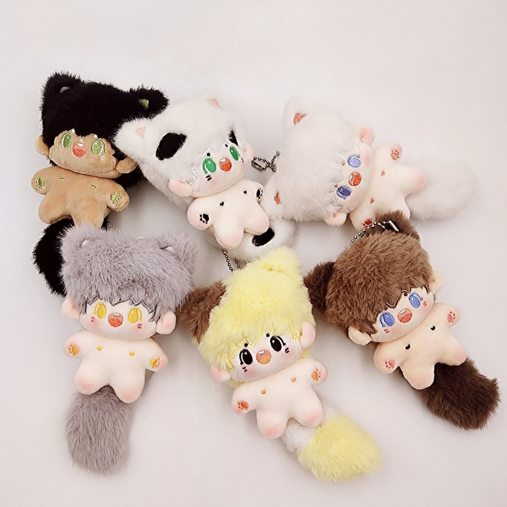 Doll không thuộc tính 10cm có tai và đuôi - Búp bê không thuộc tính 10cm