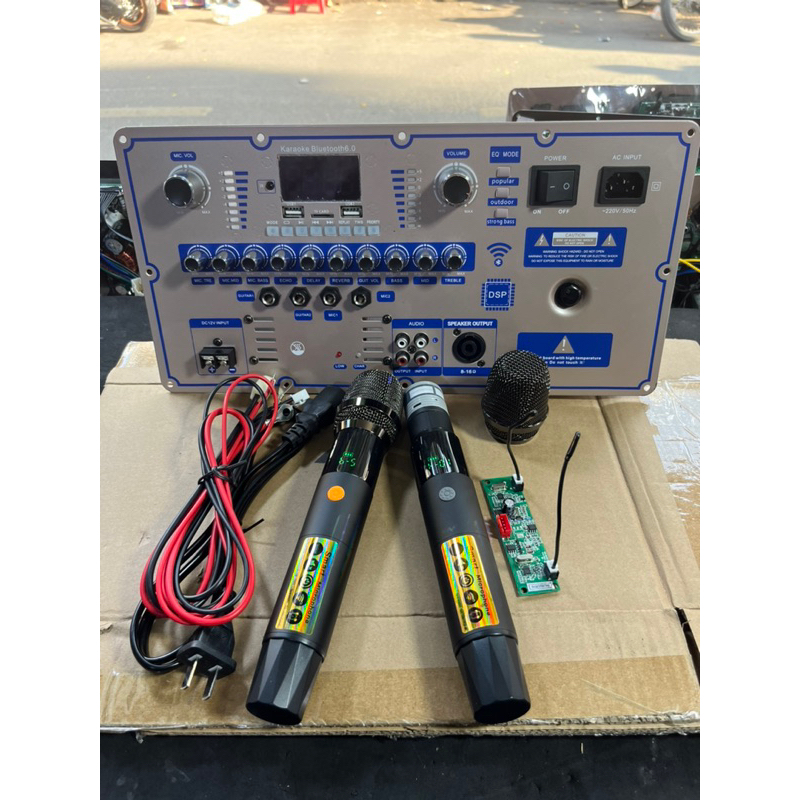 COMBO MẠCH LOA KÉO H270S VÀ MICRO CHỐNG HÚ CAO CẤP